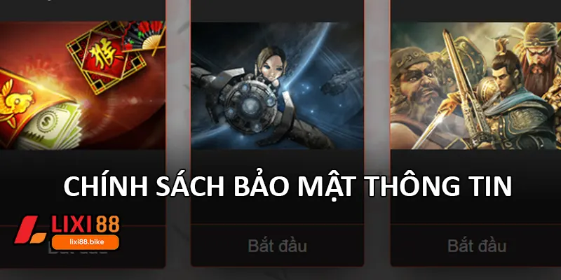 Chính sách bảo mật thông tin